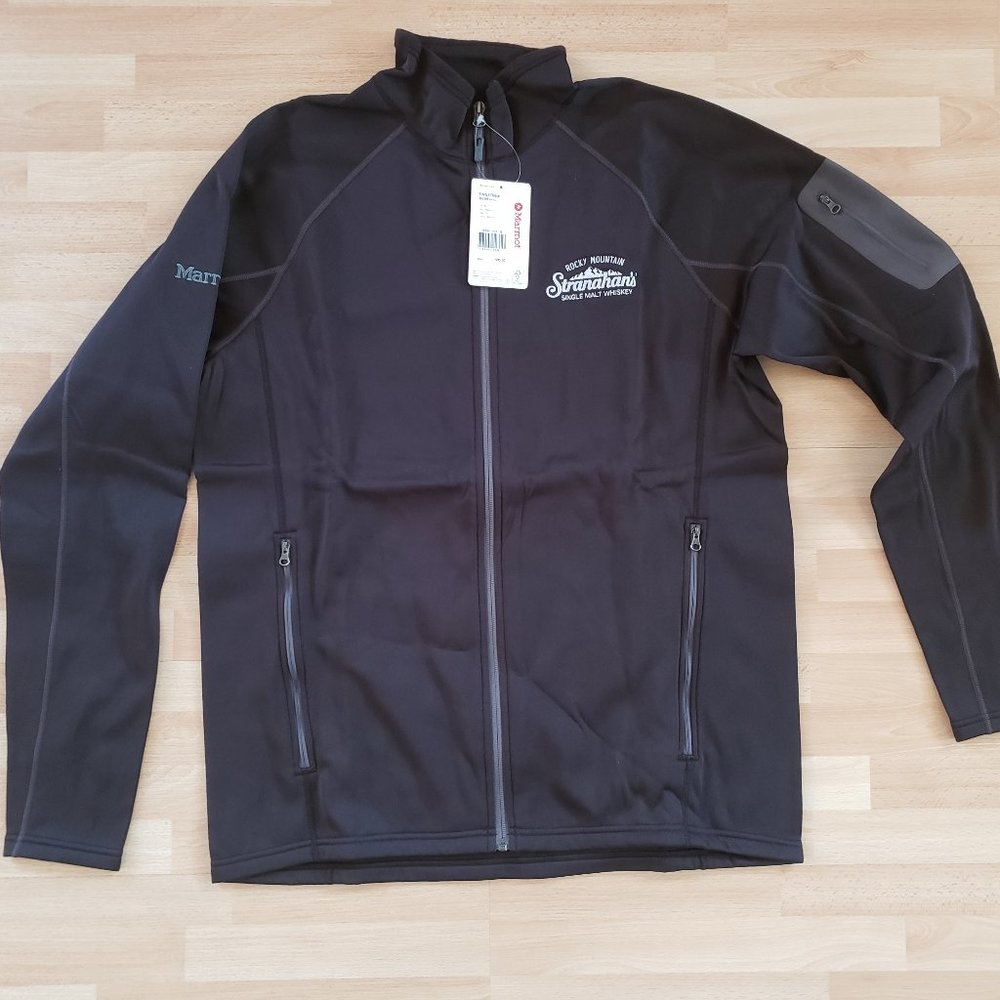 New XL Marmot Stretch Fleece Jacket Stranahan's Single Malt Whiskey